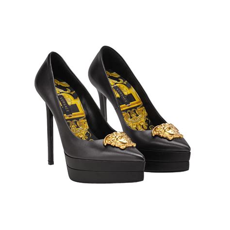 Versace platform shoes credit card